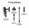 Kabelloser Akkustaubsauger mit CelesTect™ Technologie | HEPA H14 Filter | Anti-Wirbel | für Hartboden Teppich & Tierhaare